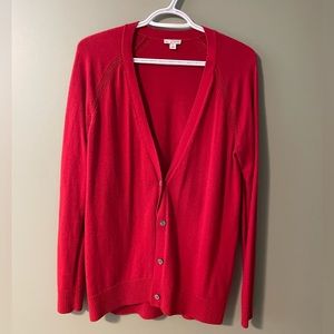 Beautiful red cardigan, GAP